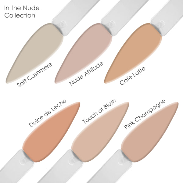 Colored Acrylic Powders | In The Nude Collection Kit