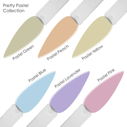 Colored Acrylic Powders | Pretty Pastel Collection Kit