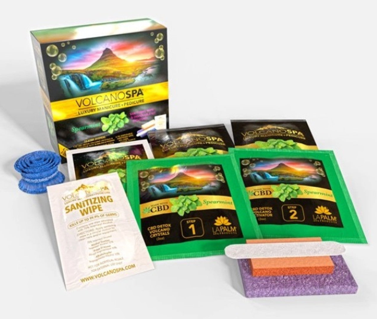 Volcano Spa CBD+ Edition - 10 steps | Spearmint | 1 pack
