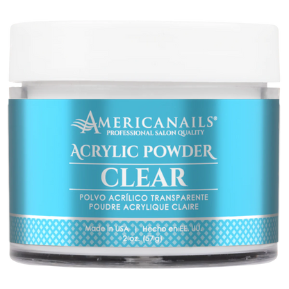 Americanails Acrylic Powder | Clear 2oz