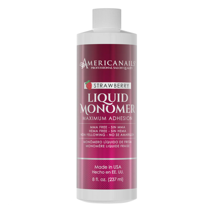 Americanails Strawberry Liquid Monomer 8oz