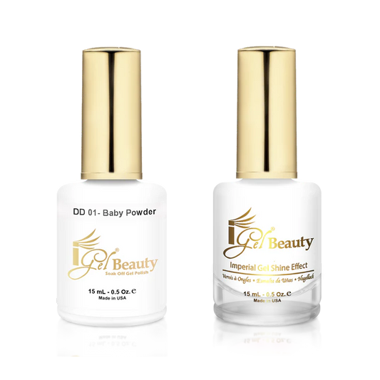 I Gel-Dip & Dap Duo - DD001 Baby Powder (PURE WHITE)