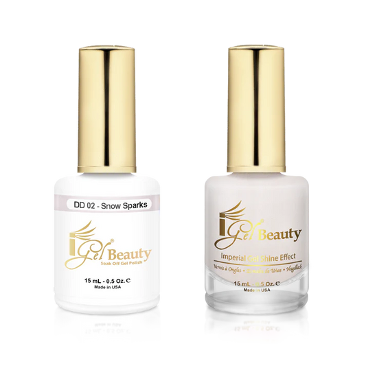 I Gel-Dip & Dap Duo - DD002 Snow Sparks