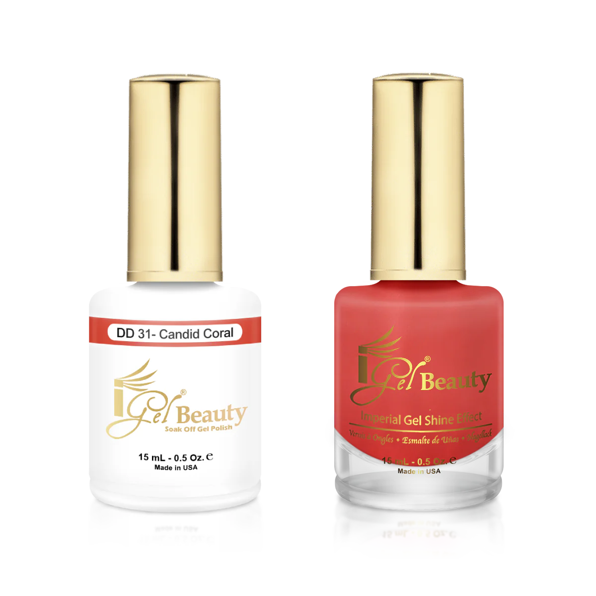 I Gel- Dip & Dap Duo - DD031 Candid Coral