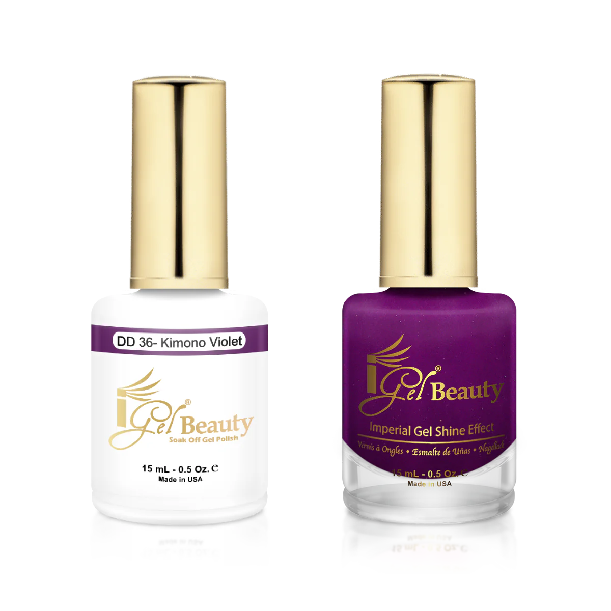 I Gel- Dip & Dap Duo - DD036 Kimono Violet