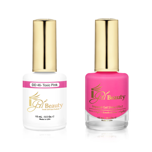 I Gel- Dip & Dap Duo - DD046 Toxic Pink