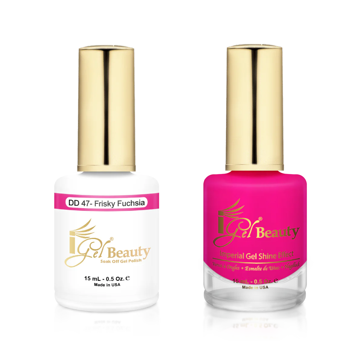 I Gel- Dip & Dap Duo - DD047 Frisky Fuchsia