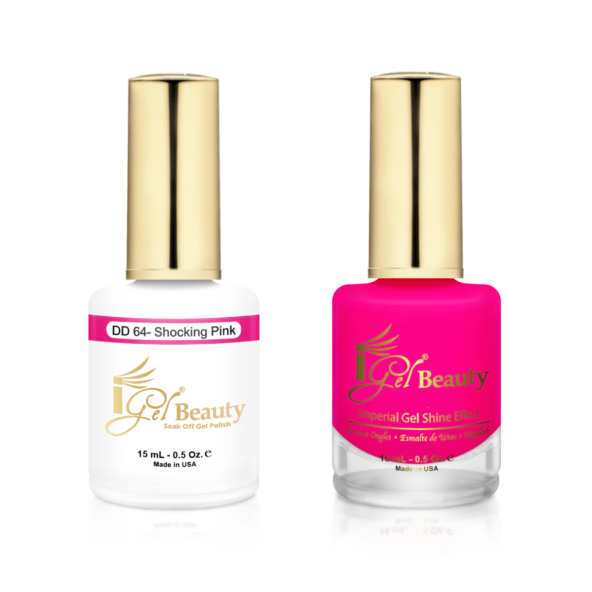 I Gel- Dip & Dap Duo - DD064 Shocking Pink