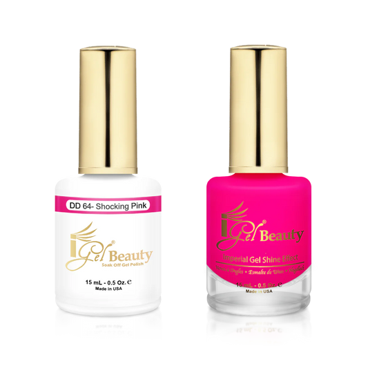 I Gel- Dip & Dap Duo - DD064 Shocking Pink