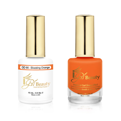 I Gel- Dip & Dap Duo - DD066 Blazzing Orange