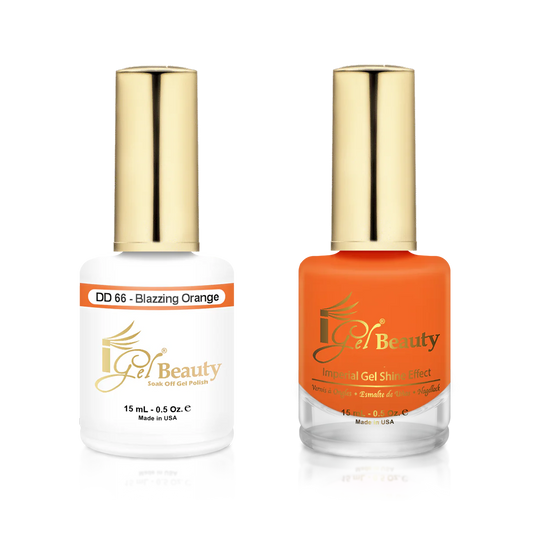 I Gel- Dip & Dap Duo - DD066 Blazzing Orange