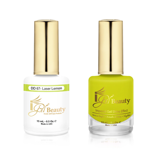 I Gel- Dip & Dap Duo - DD067 Laser Lemon