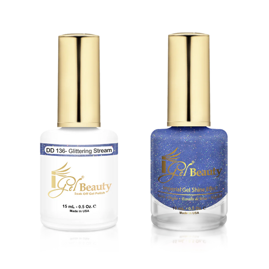 I Gel- Dip & Dap Duo - DD136 Glittering Stream