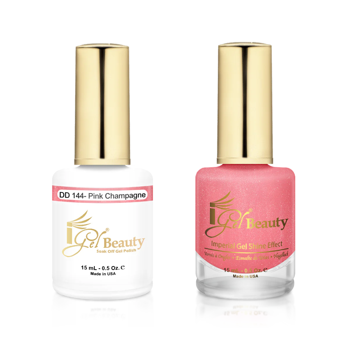 I Gel- Dip & Dap Duo - DD144 Pink Champagne