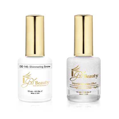 I Gel- Dip & Dap Duo - DD146 Shimmering Snow