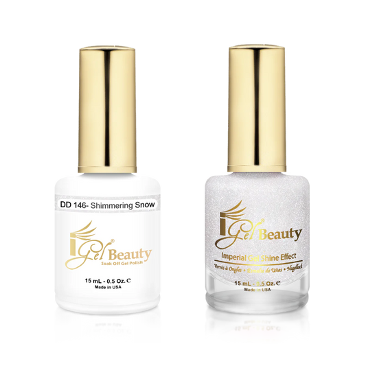 I Gel- Dip & Dap Duo - DD146 Shimmering Snow