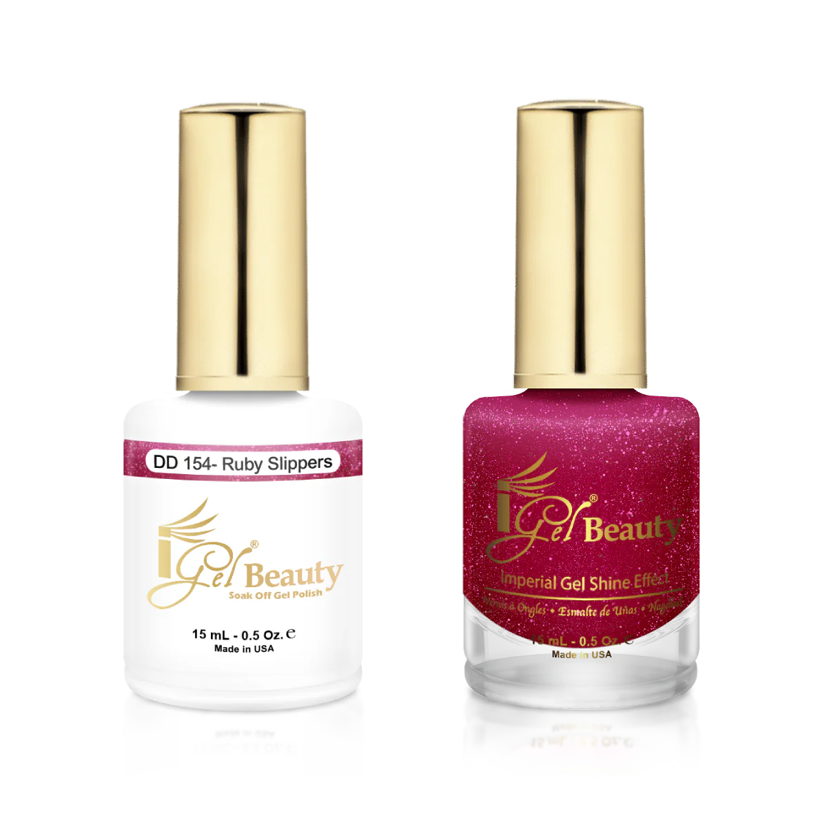 I Gel- Dip & Dap Duo - DD154 Ruby Slippers