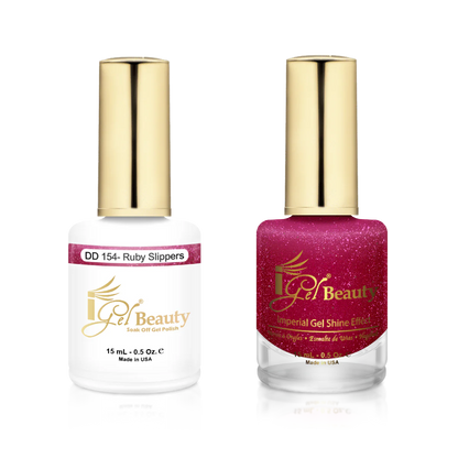 I Gel- Dip & Dap Duo - DD154 Ruby Slippers