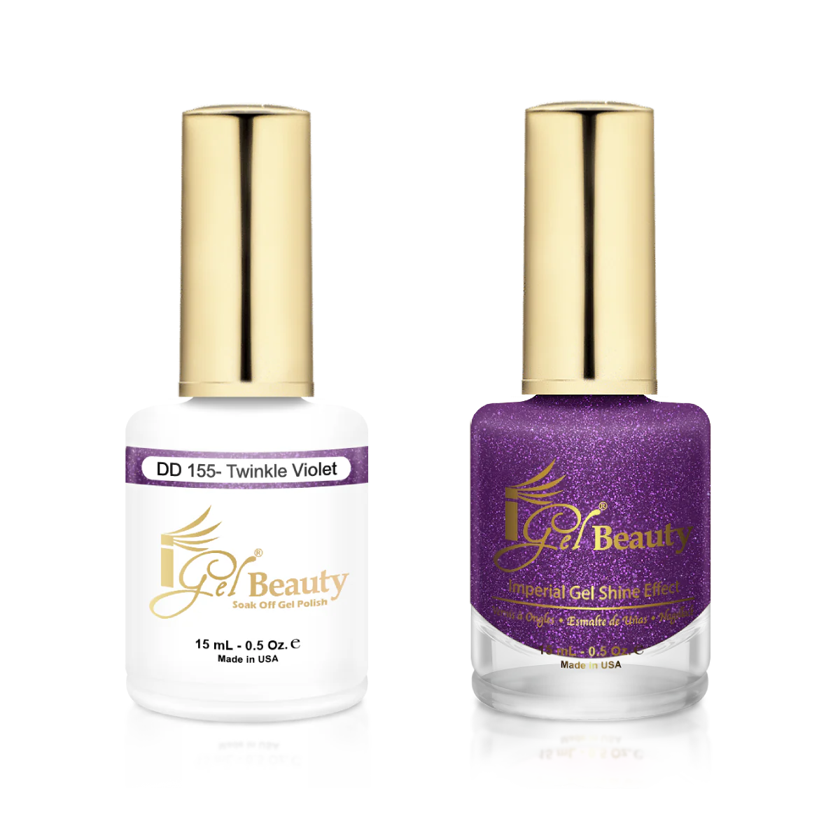 I Gel- Dip & Dap Duo - DD155 Twinkle Violet