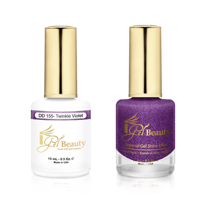 I Gel- Dip & Dap Duo - DD155 Twinkle Violet