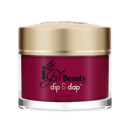 I Gel- Dip & Dap Powder - DD034 Dark Crimson
