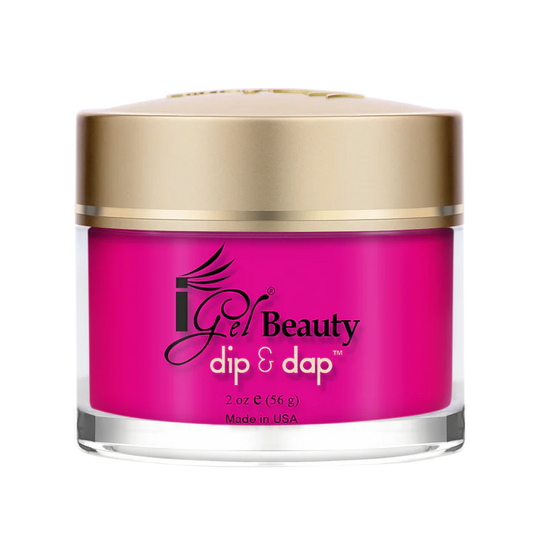 I Gel- Dip & Dap Powder - DD064 Shocking Pink