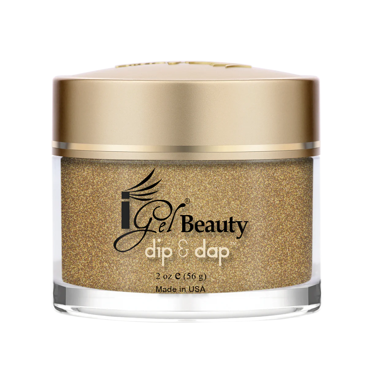 I Gel- Dip & Dap Powder - DD162 Antique Gold