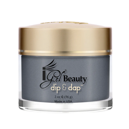 I Gel- Dip & Dap Powder - DD242 Black Pearl