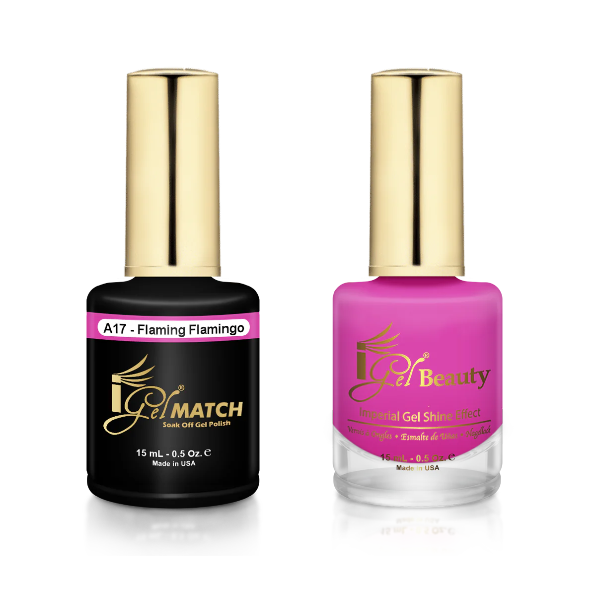 iGel Match - A17 Flaming Flamingo