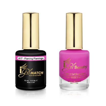 iGel Match - A17 Flaming Flamingo