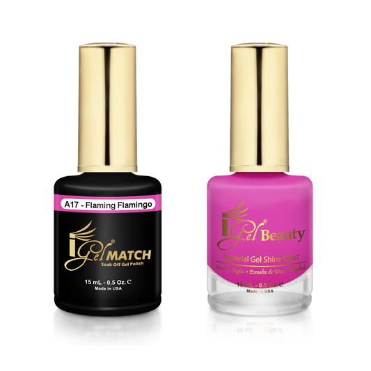 iGel Match - A17 Flaming Flamingo