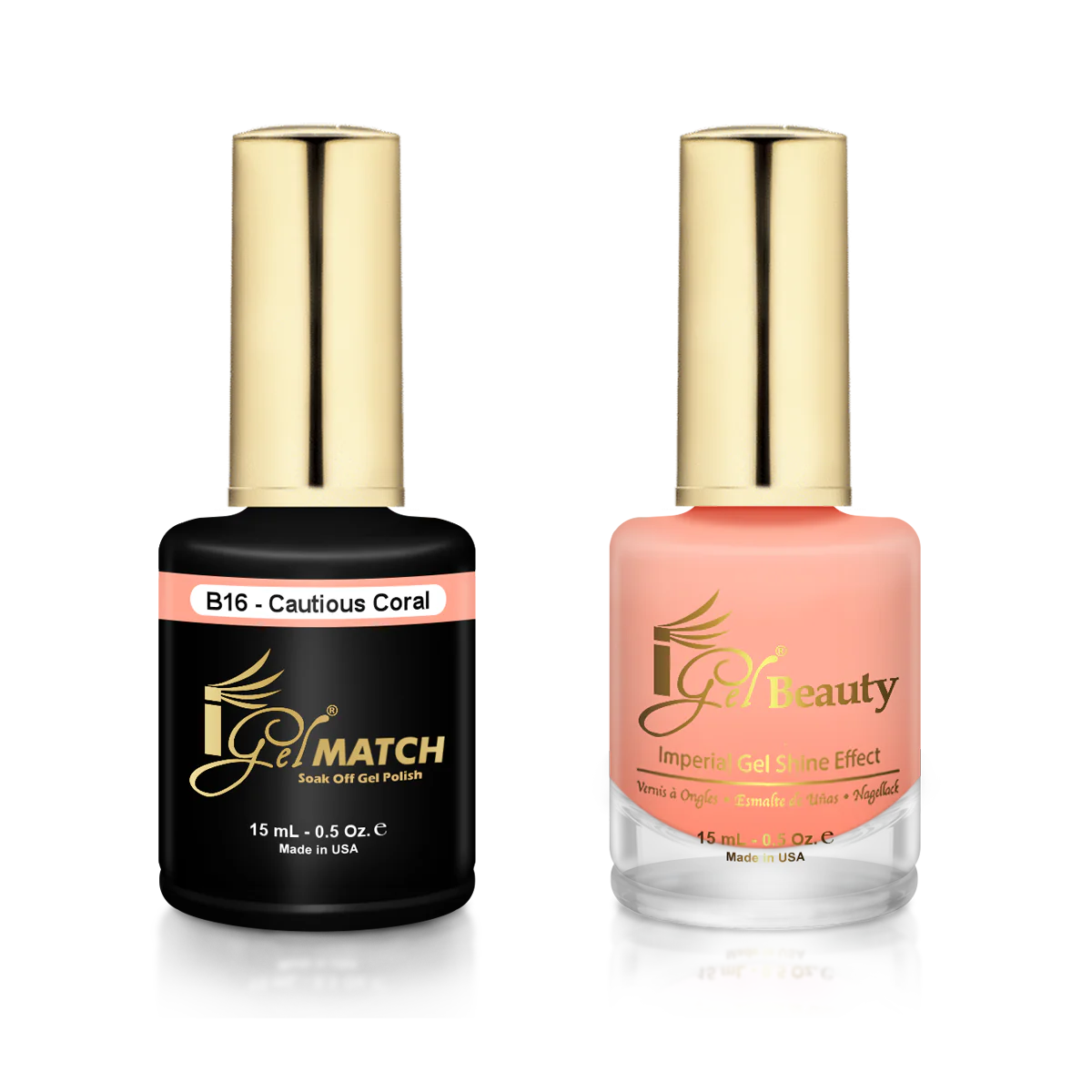 iGel Match - B16 Cautious Coral