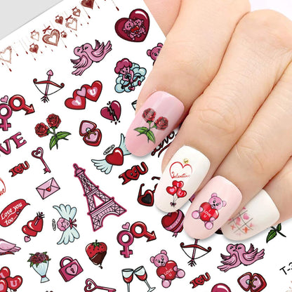 Valentine's Day Nail Sticker (B-024)