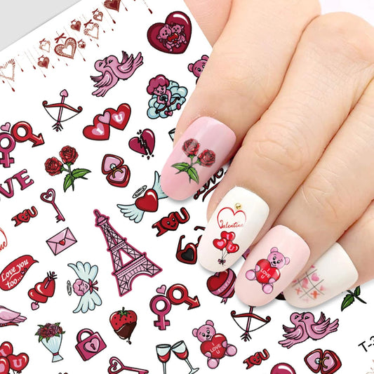 Valentine's Day Nail Sticker (B-024)