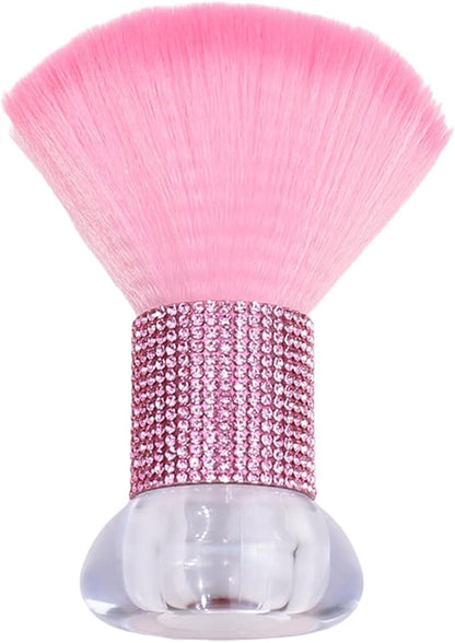 Multifunctional Nails Cleaning Brush With Soft Bristles Loose Powder Brush For Professional And Home Manicure Use