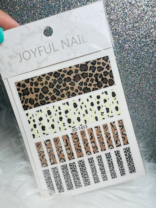 STICKER ANIMAL PRINT MIX (JO-1453)