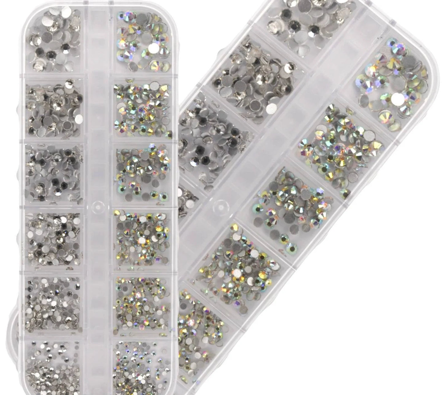 12 Slot Mixed Nail Diamonds