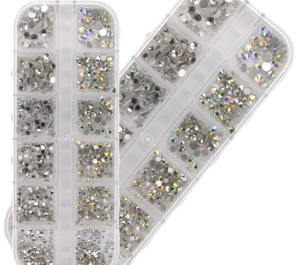 12 Slot Mixed Nail Diamonds