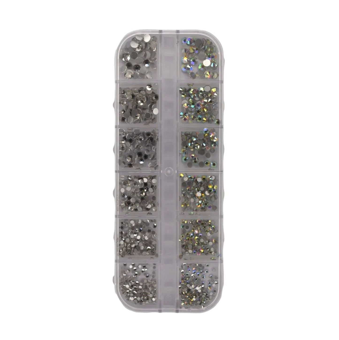 12 Slot Mixed Nail Diamonds