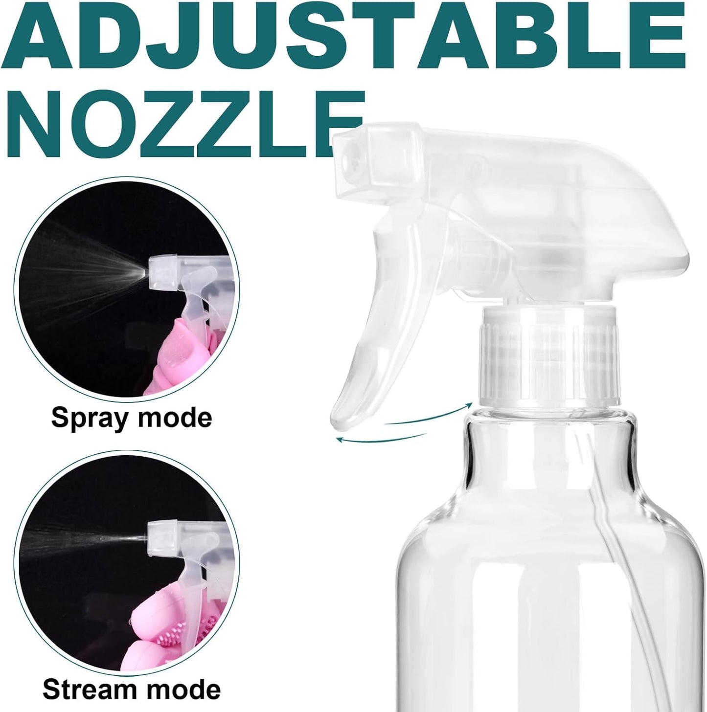 Emty Plastic Spray Bottles