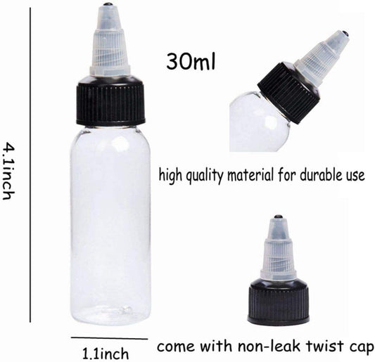 Transparent Bottle Empty (1oz)