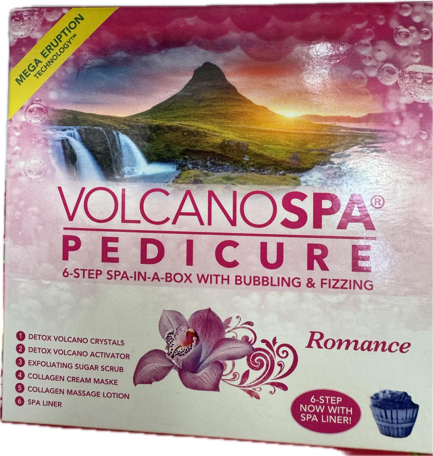 VOLCANO SPA - PEDICURE 6-STEP - Romance