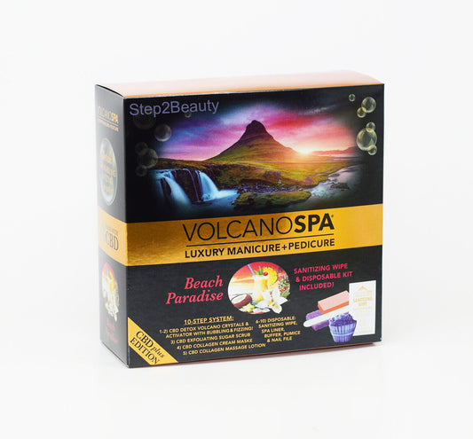 LAPALM CBD VOLCANO SPA - PEDICURE - 10 STEP - Beach Paradise