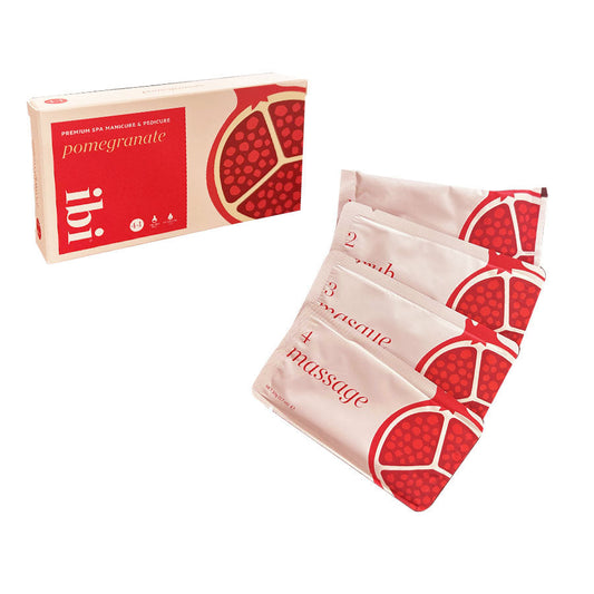 IBI - PREMIUM SPA MANICURE & PEDICURE 4IN1 - POMEGRANATE