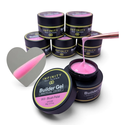 INFINITY - Builder Gel-HEMA/TPO-free Low Heat #003 (Blush Petal) 2.0oz