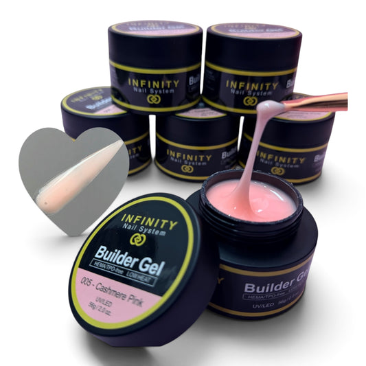 INFINITY - Builder Gel-HEMA/TPO-free Low Heat #005 (Cashmere Pink) 2.0oz