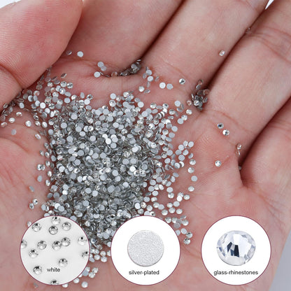 Diamond crystal clear size 6 (1440 pcs/pack)