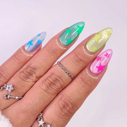 DIVA 9D CAT EYE GLASSBALL #08 - KITTY BLOSSOM