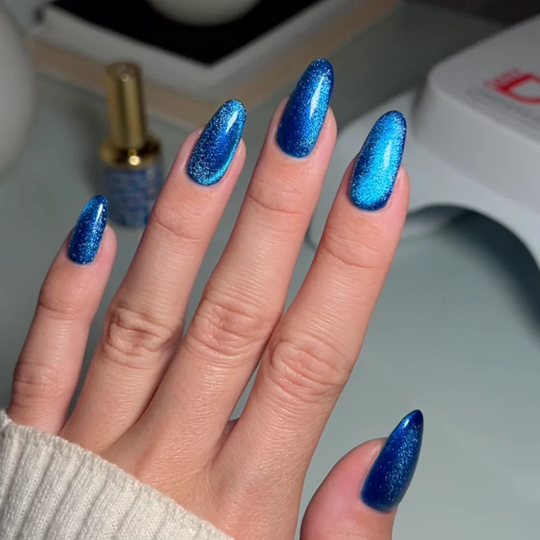 Dc 9D CAT EYE SMOOTHIE #04 - GALACTIC SAPPHIRE