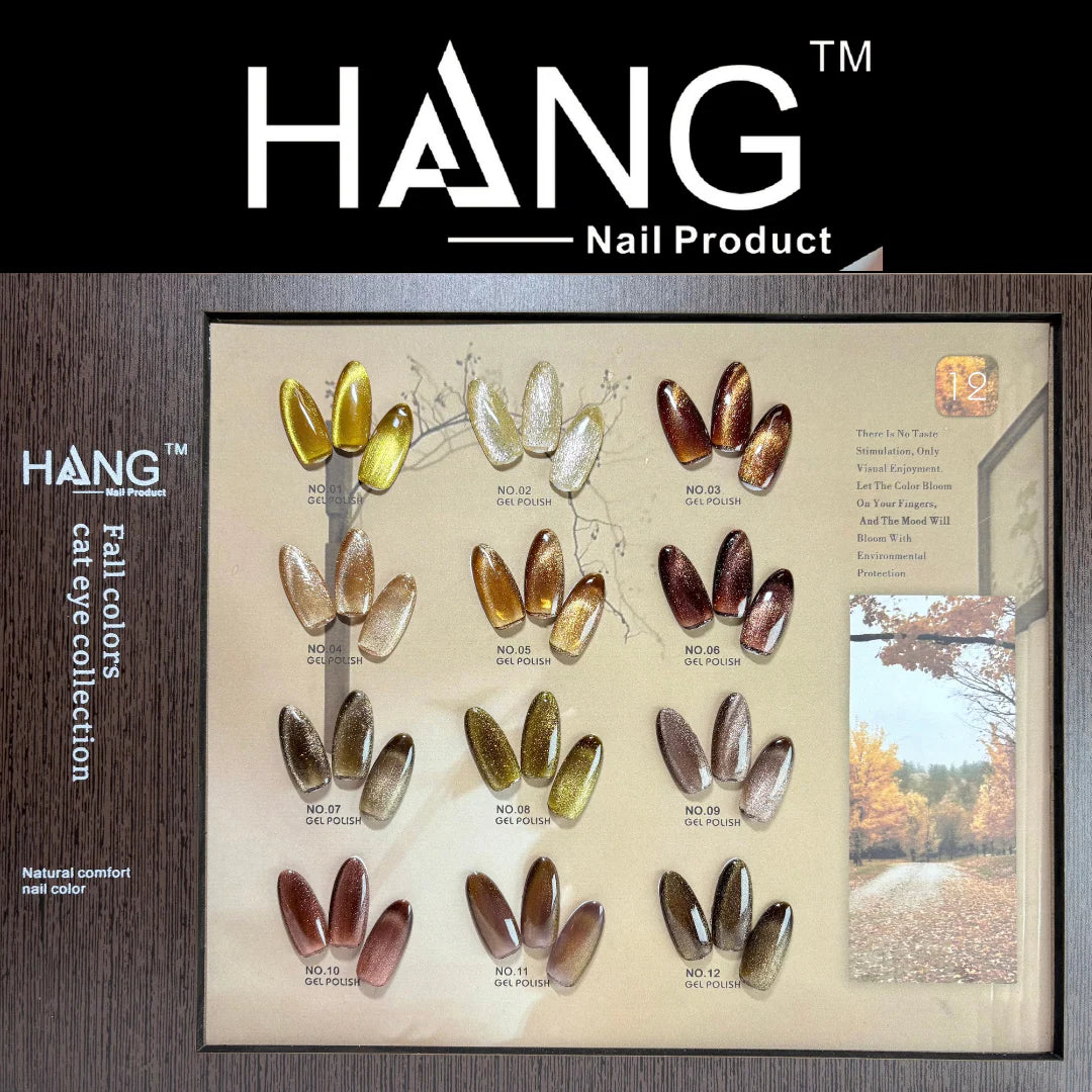 FALL / WINTER Cat Eye Gel Polish collection #1-12